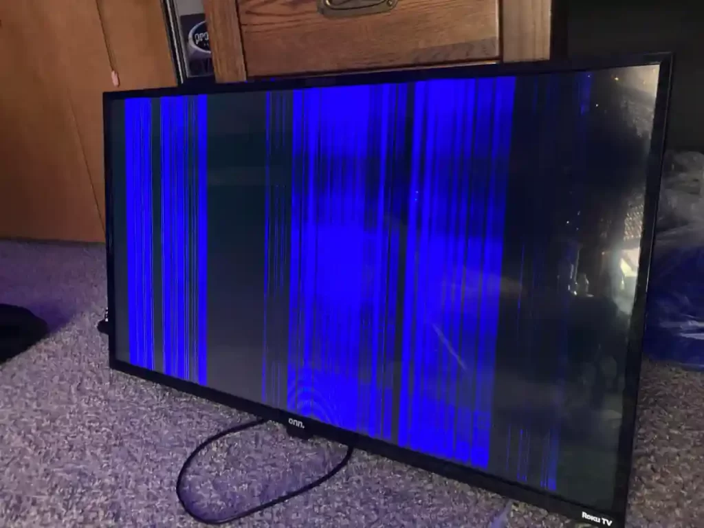 how to fix ONN tv black screen