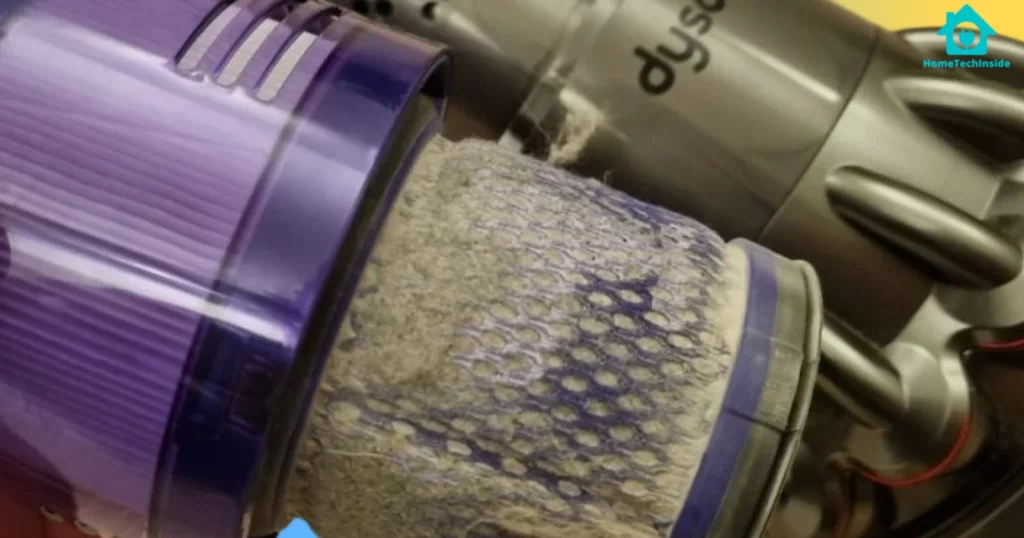 cleaning dyson hepa filter